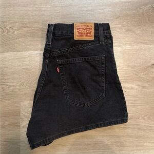Levi's High Waisted Mom Shorts